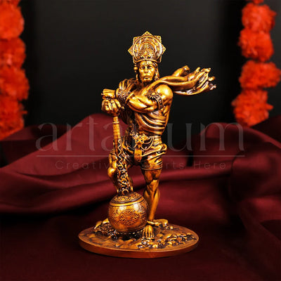 Bahubali Hanuman Car Dashboard (Free Hanuman ji Pendant)