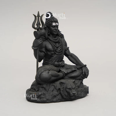 Bholenath Shiva Idol for Car Dashboard