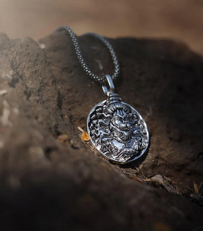 Bahubali Hanuman Car Dashboard (Free Hanuman ji Pendant)