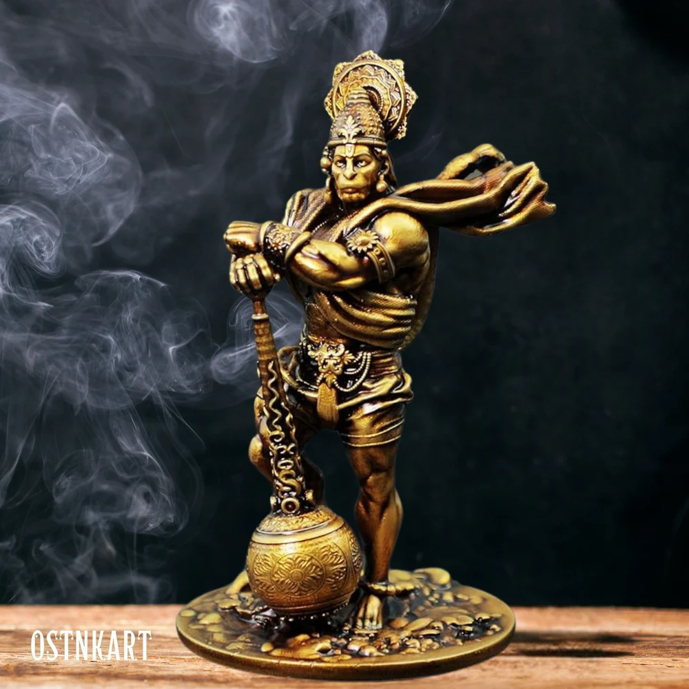 Bahubali Hanuman Car Dashboard (Free Hanuman ji Pendant)